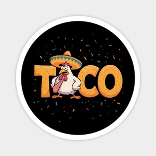 Taco-trump Magnet
